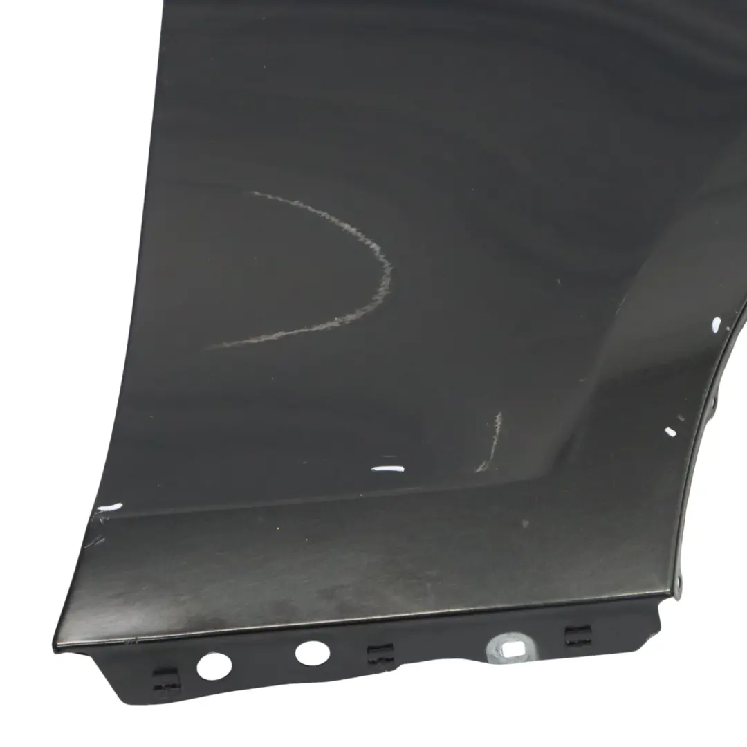 BMW E81 E87 Błotnik Prawy Przedni Black Sapphire Czarny Metalik - 475 - SKU 7133228-BS12 - Numer Części 7133228