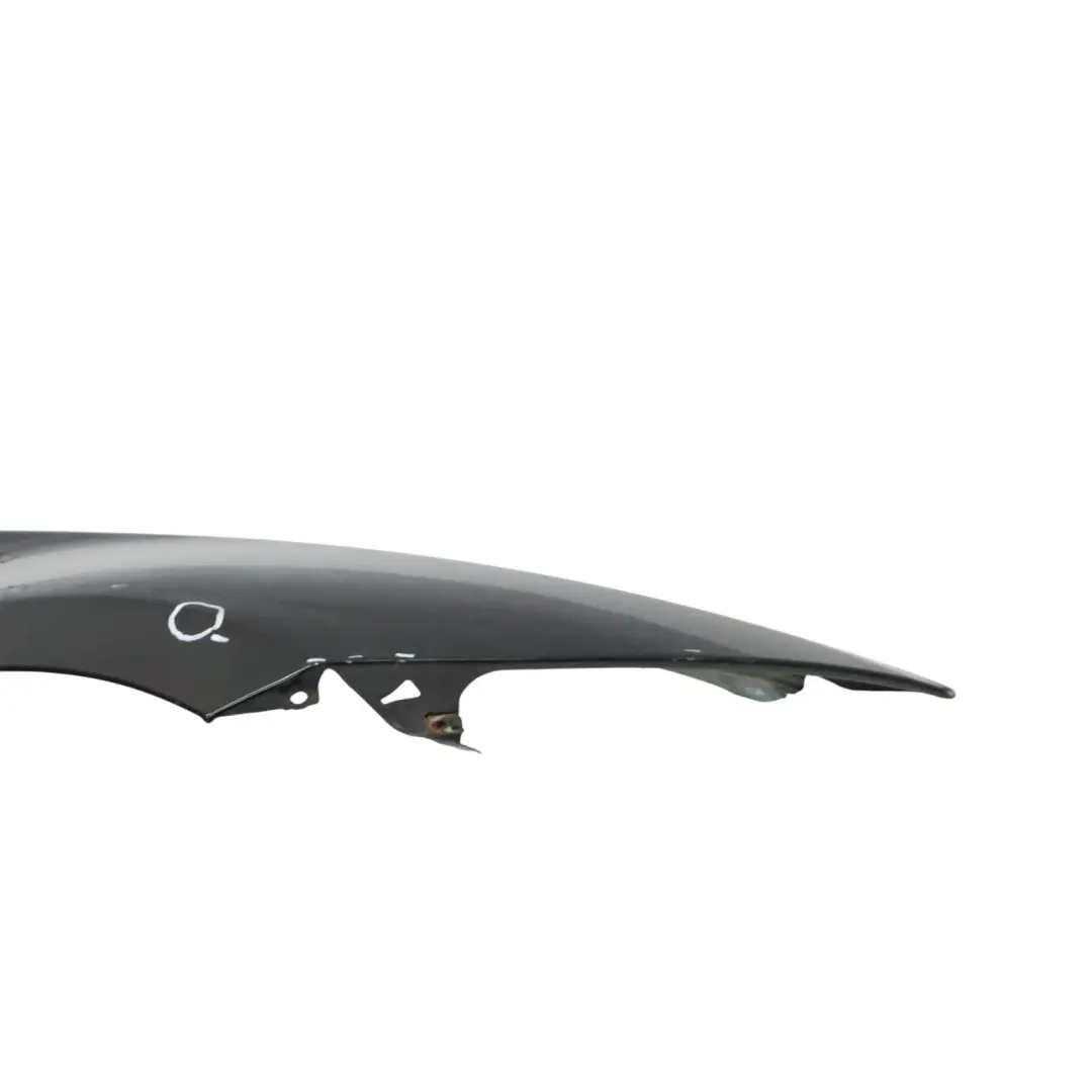 BMW E81 E87 Panneau latéral de l'aile avant droite Black Sapphire - 475 - SKU 7133228-BS12 - Numéro de pièce 7133228