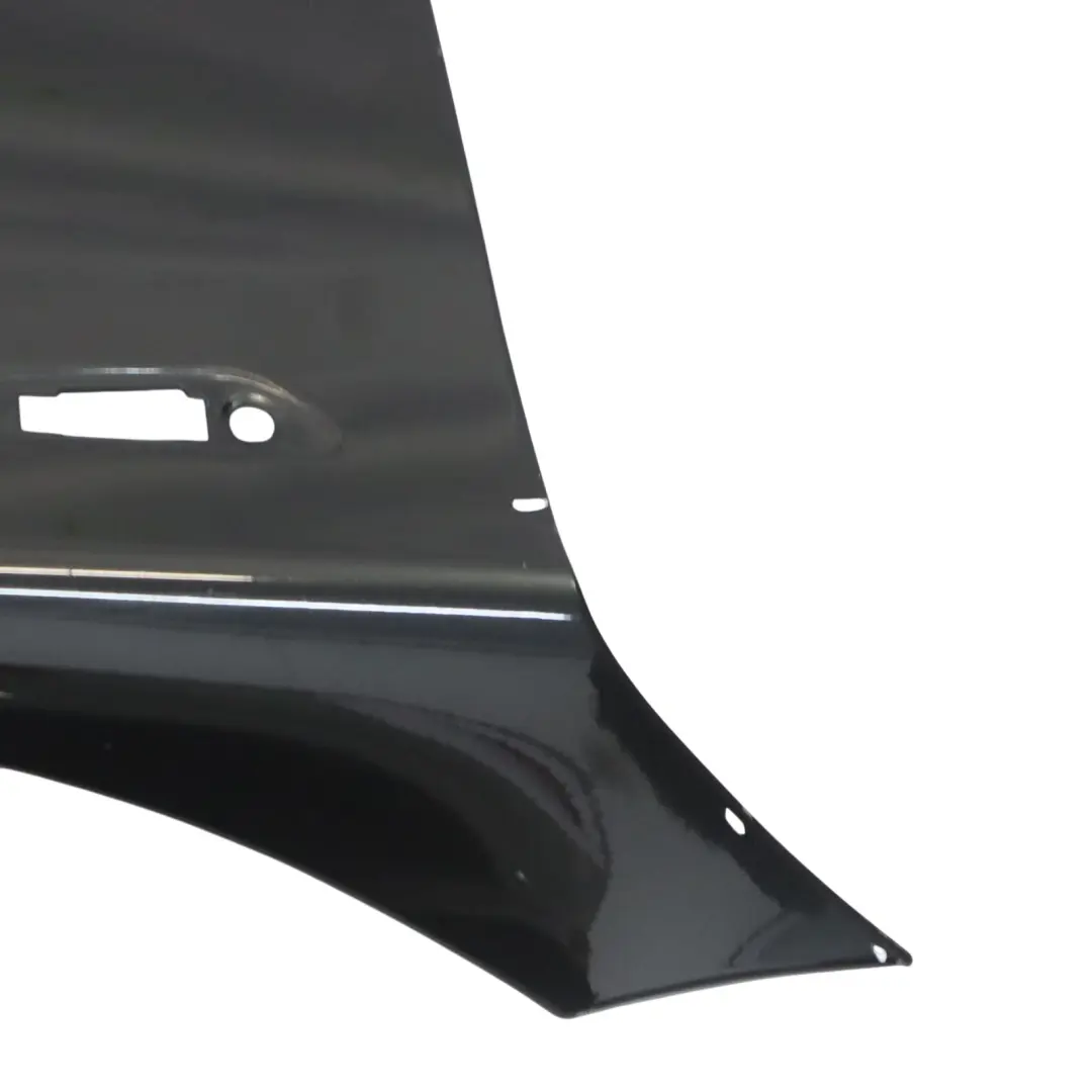 BMW E81 E87 Panneau latéral Aile avant droite Black Sapphire - 475 - SKU 7133228-BS6 - Numéro de pièce 7133228