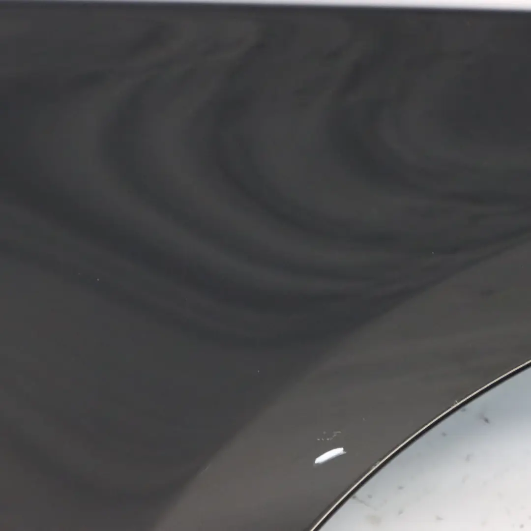 BMW E81 E87 Side Panel Fender Wing Front Right O/S Black Sapphire - 475 - SKU 7133228-BS6 - Part number 7133228