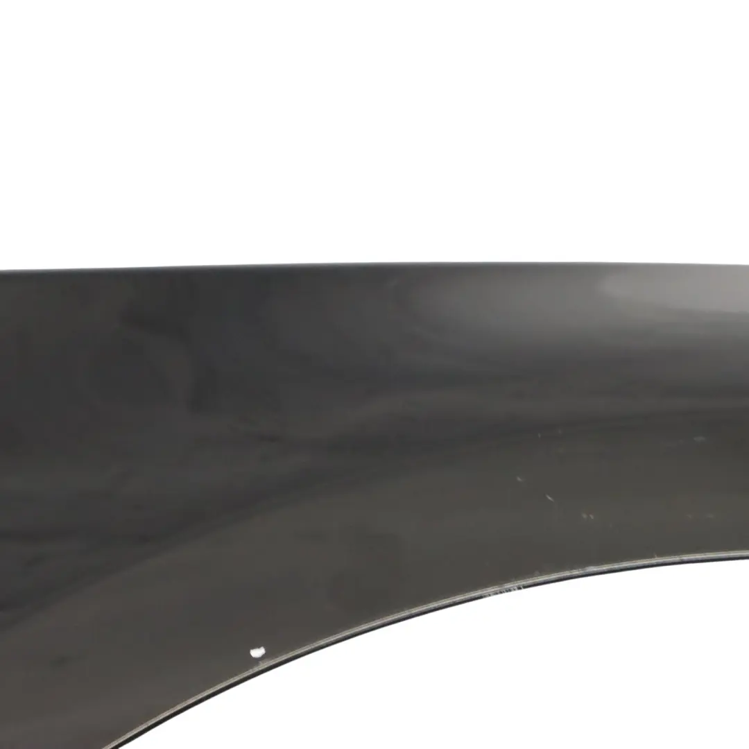 BMW E81 E87 Side Panel Fender Wing Front Right O/S Black Sapphire - 475 - SKU 7133228-BS6 - Part number 7133228