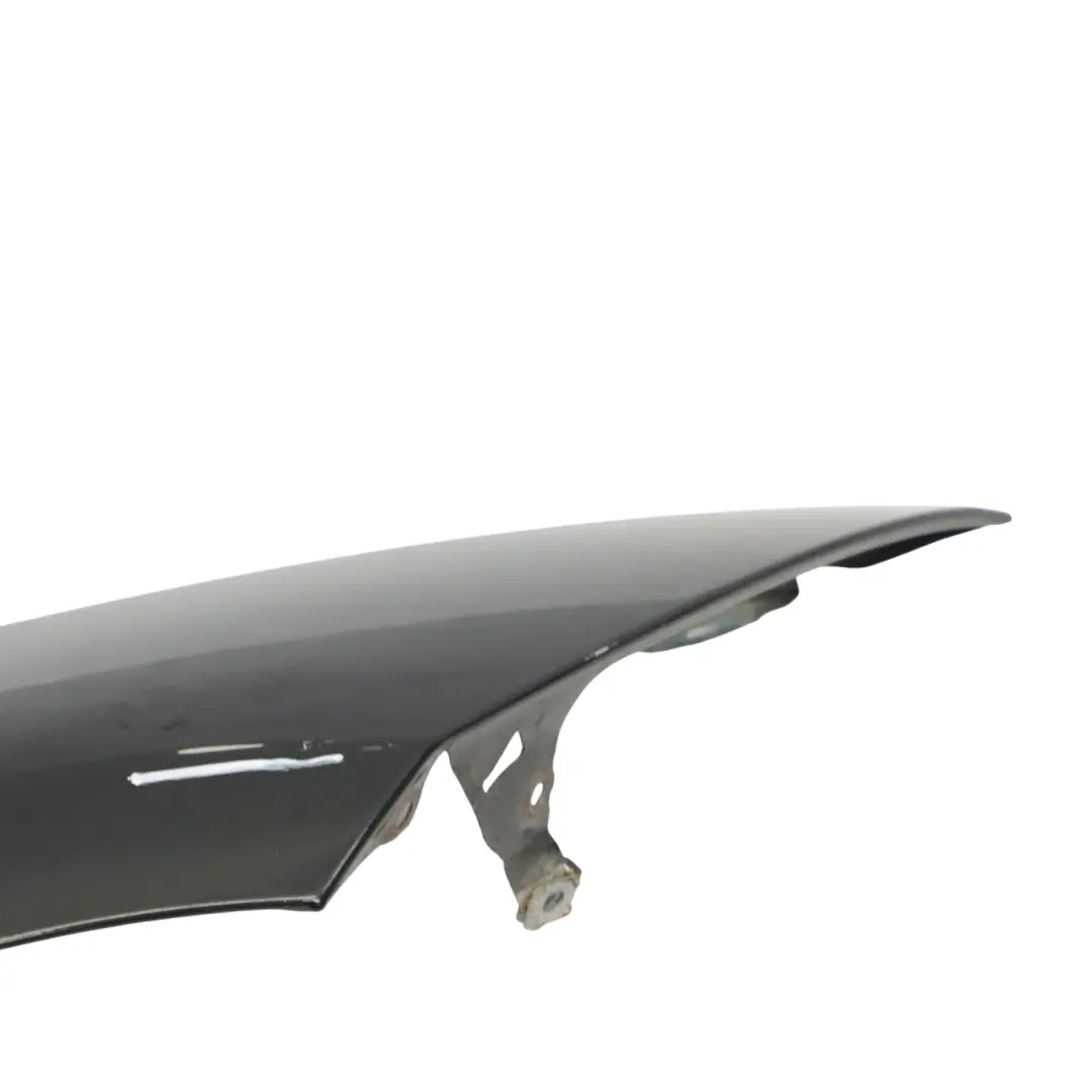 BMW E81 E87 Side Panel Fender Wing Front Right O/S Black Sapphire - 475 - SKU 7133228-BS6 - Part number 7133228