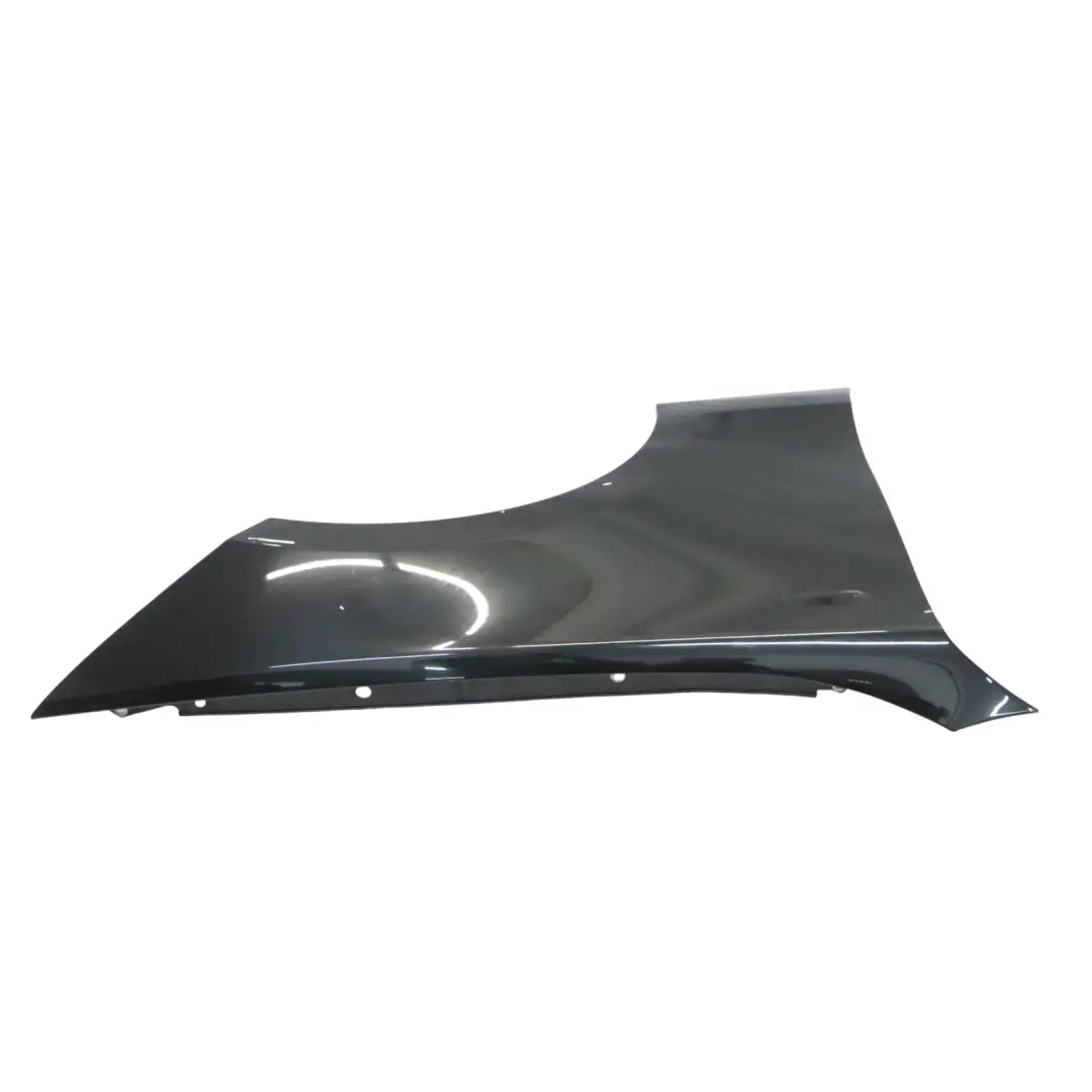 BMW E81 E87 Side Panel Fender Wing Front Right O/S Black Sapphire - 475 - SKU 7133228-BS6 - Part number 7133228