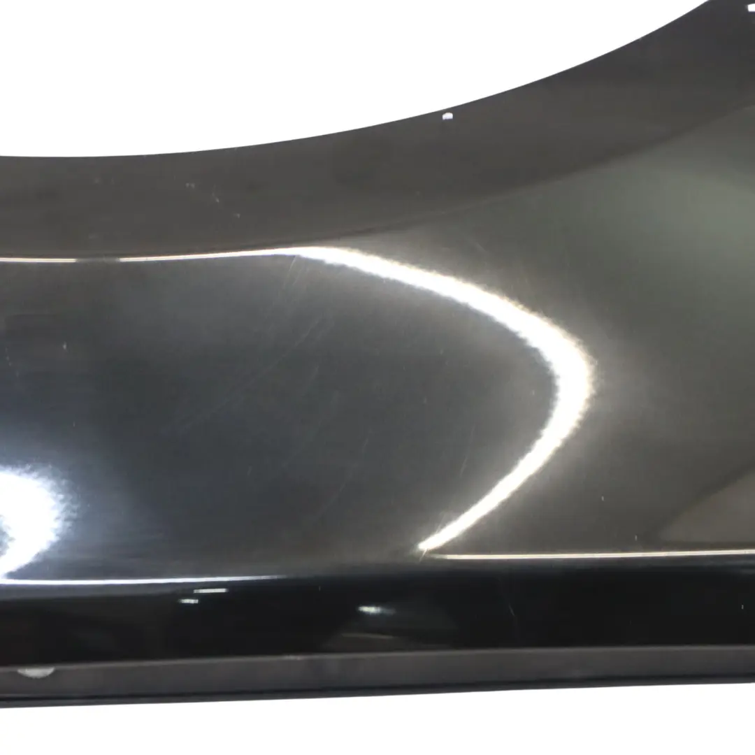 BMW E81 E87 Side Panel Fender Wing Front Right O/S Black Sapphire - 475 - SKU 7133228-BS6 - Part number 7133228