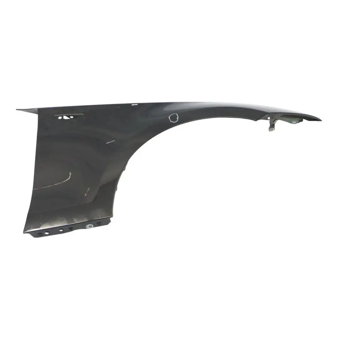 BMW E81 E87 Pannello laterale parafango ala anteriore destra Nero Zaffiro 475 - SKU 7133228-BS7 - Numero di parte 7133228