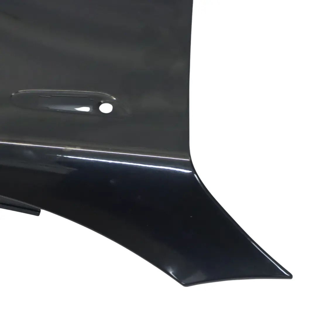 BMW E81 E87 Pannello laterale parafango ala anteriore destra Nero Zaffiro 475 - SKU 7133228-BS7 - Numero di parte 7133228
