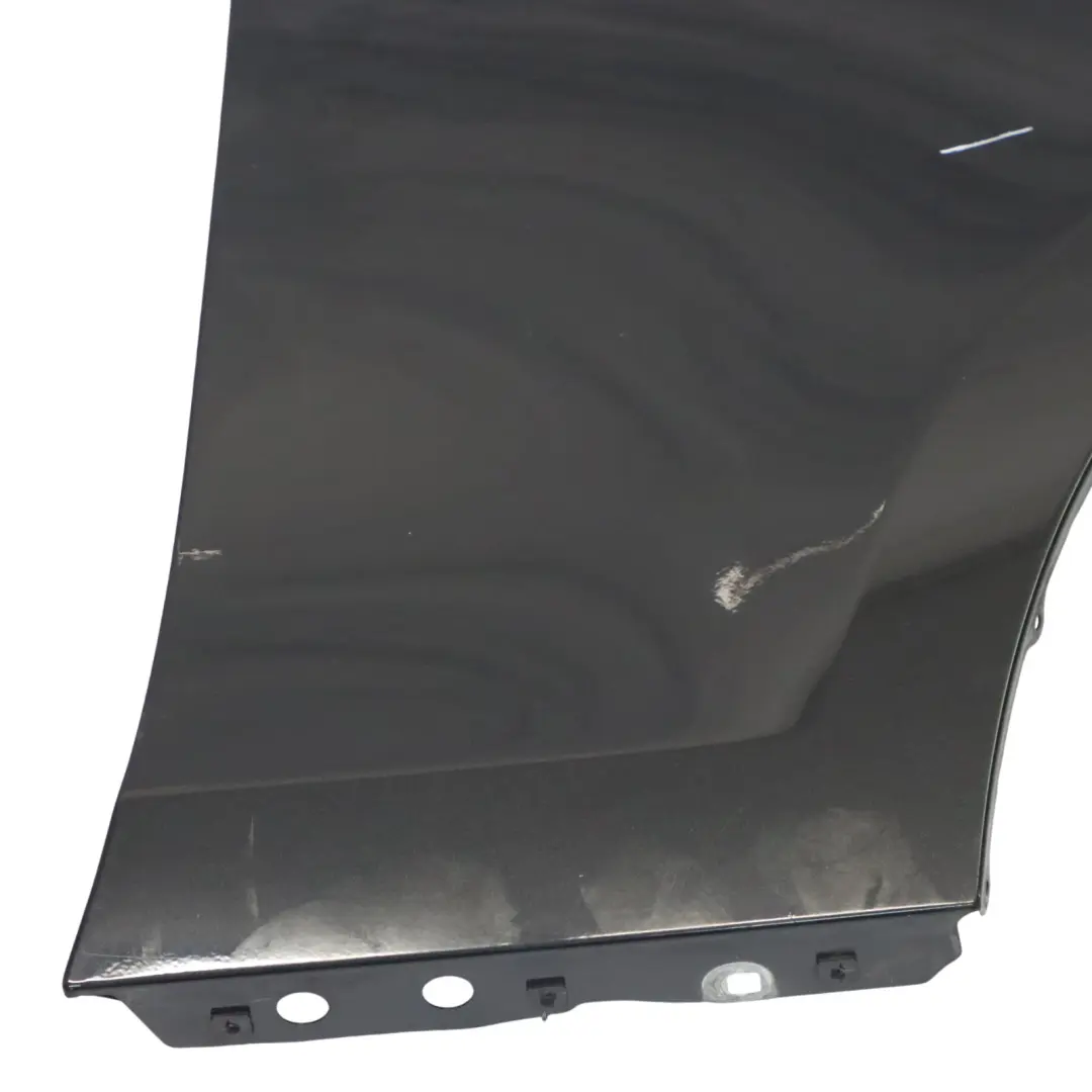 BMW E81 E87 Pannello laterale parafango ala anteriore destra Nero Zaffiro 475 - SKU 7133228-BS7 - Numero di parte 7133228