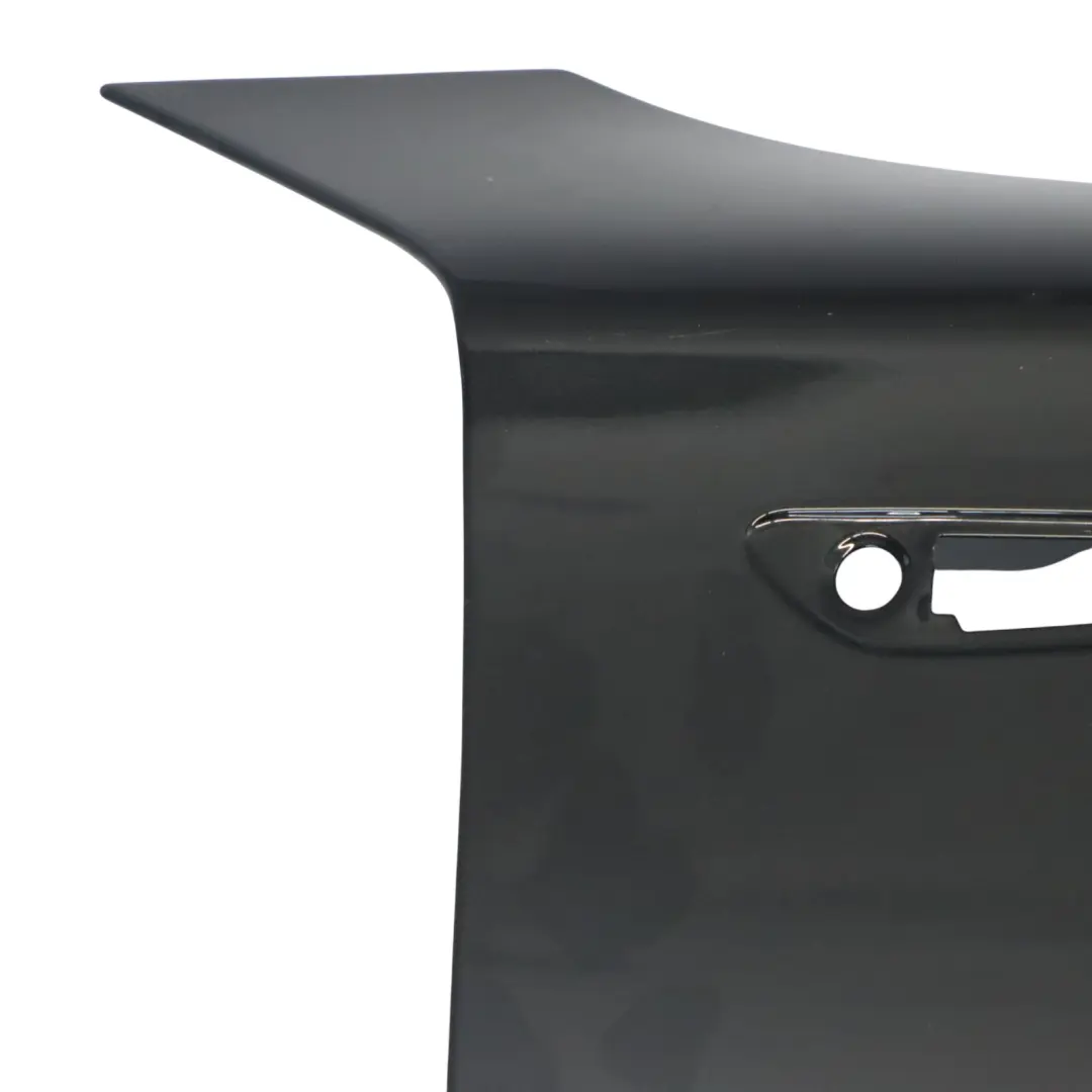 BMW E81 E87 Seitenteil Kotflügel Vorne Rechts Schwarz Sapphire - 475 - SKU 7133228-BS7 - Teilenummer 7133228