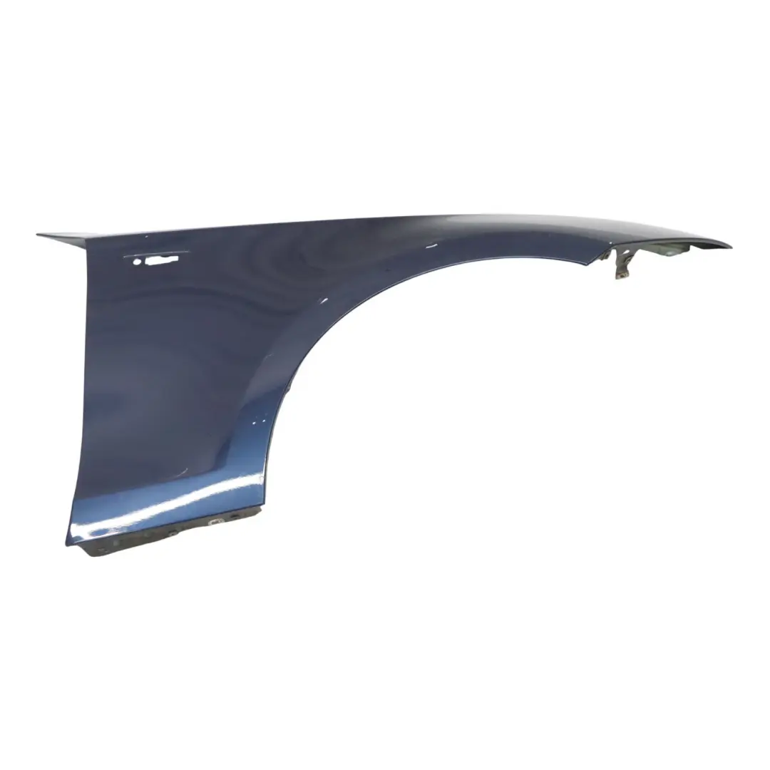 Front Right O/S Side Panel Fender Wing Deep Sea Blue Blau - A76 to BMW E81 E87 with Part number 7133228 BMW E81 E87 Front Right O/S Side Panel Fender Wing Deep Sea Blue Blau - A76 - SKU 7133228-DSB1 - Part number 7133228