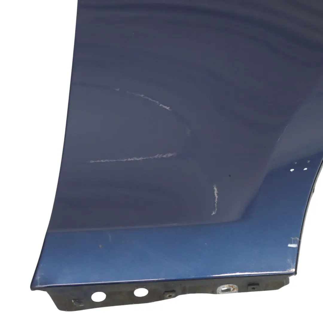 Delantero Derecho Lado Panel Guardabarros Tiefseeblau - A76 para BMW E81 E87 con número de pieza 7133228 BMW E81 E87 Delantero Derecho Lado Panel Guardabarros Tiefseeblau - A76 - SKU 7133228-DSB1 - Número de pieza 7133228