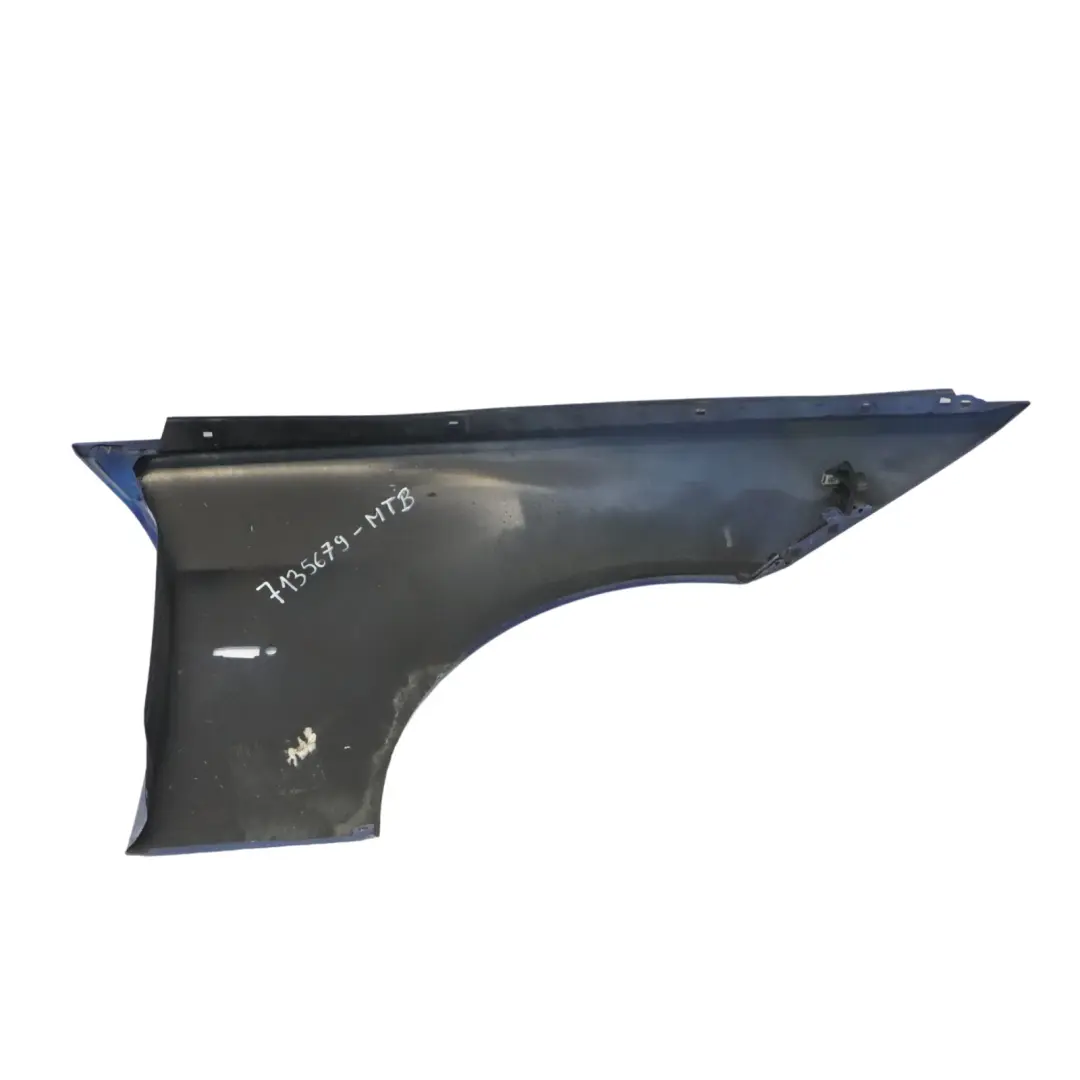 Guardabarros Ala Delantero Izquierdo Montegoblau Azul - A51 para BMW E90 E91 con número de pieza 7135679 BMW E90 E91 Guardabarros Ala Delantero Izquierdo Montegoblau Azul - A51 - SKU 7135679-MTB - Número de pieza 7135679