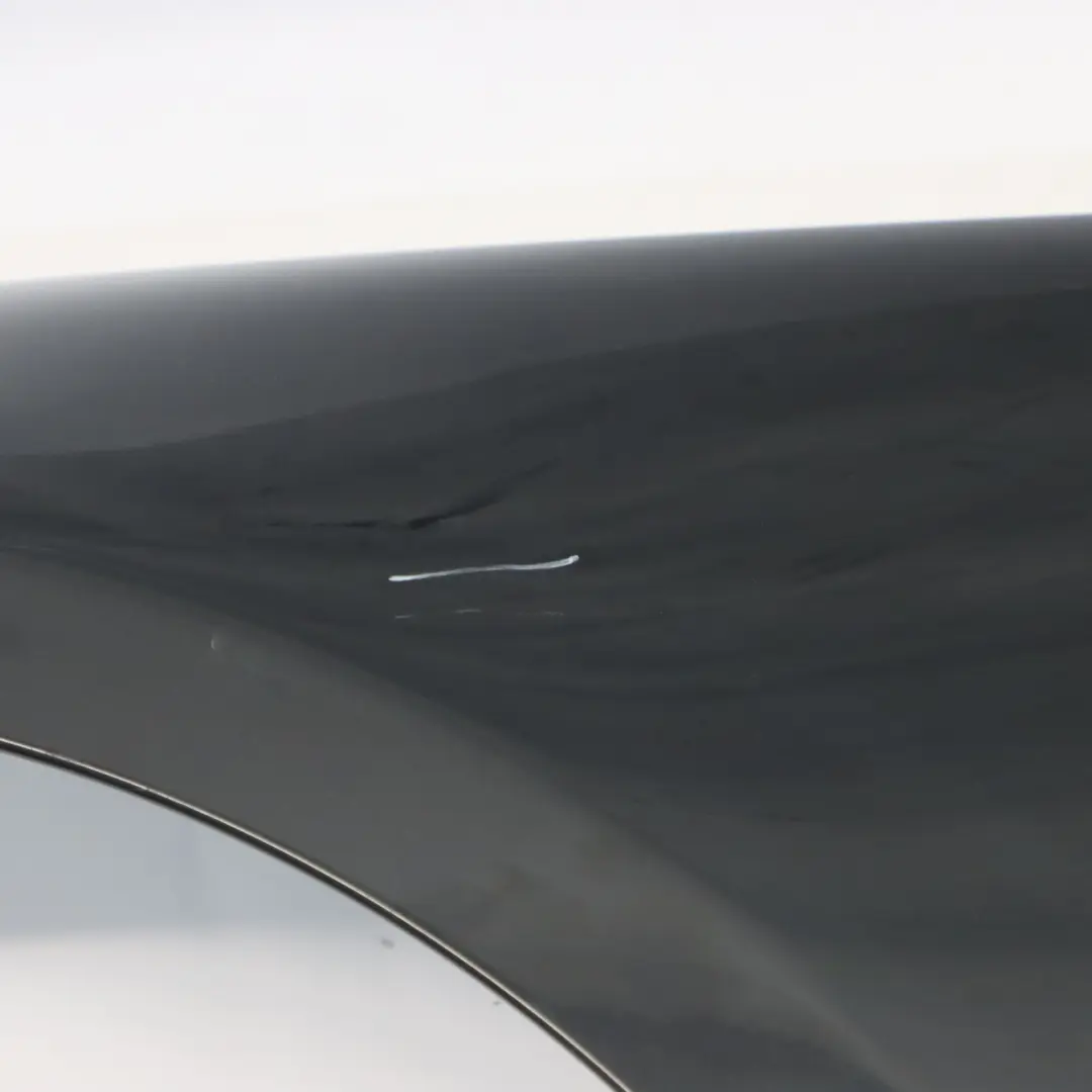 BMW E90 E91 Wing Side Panel Fender Front Left N/S Black Sapphire - 475 - SKU 7135679-BS - Part number 7135679