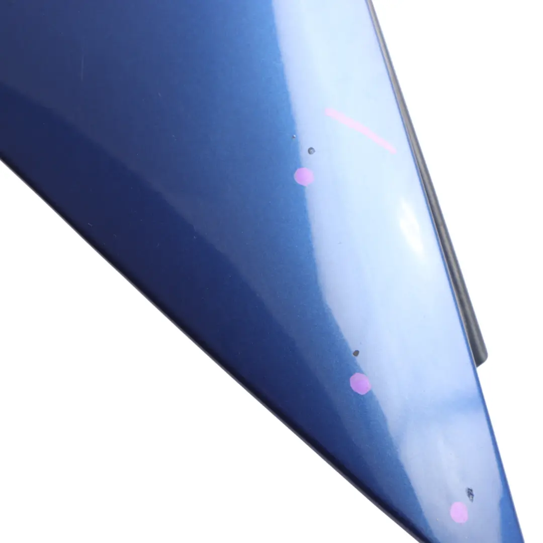 BMW E90 E91 Side Panel Fender Wing Front Right O/S Montegoblau Blue - A51 - SKU 7135680-MTB2 - Part number 7135680
