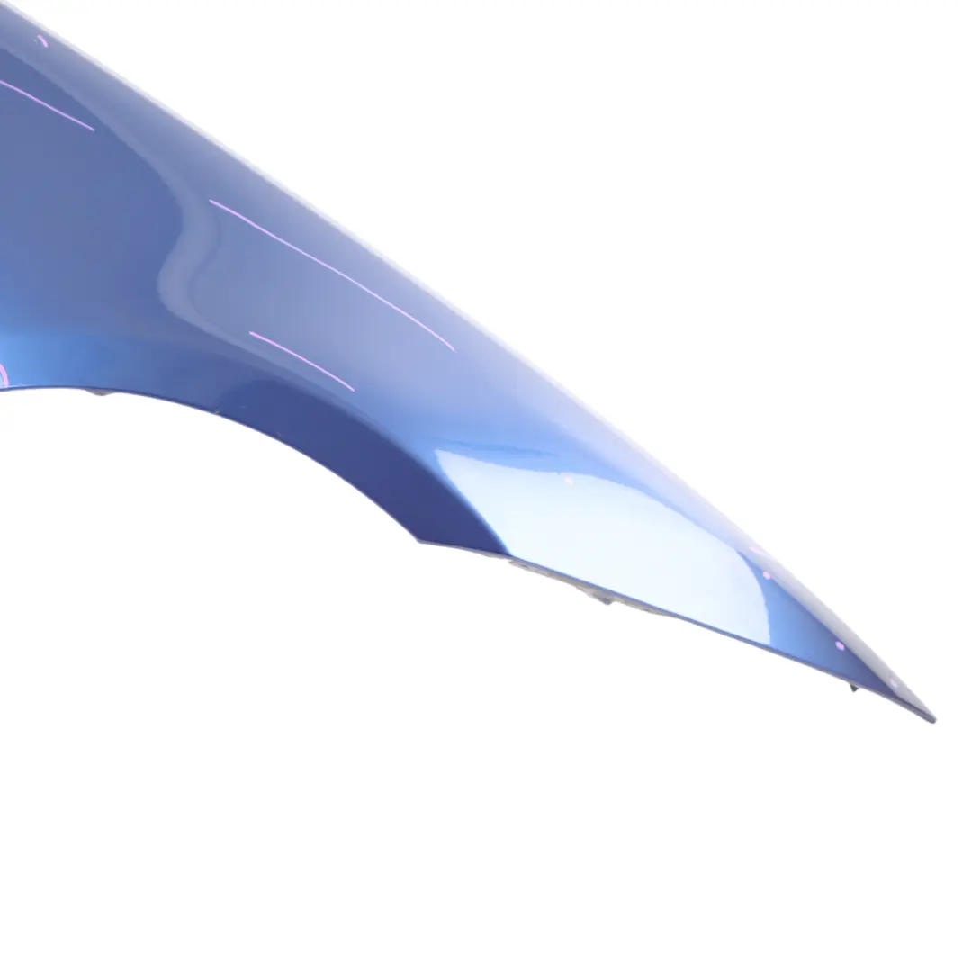 BMW E90 E91 Side Panel Fender Wing Front Right O/S Montegoblau Blue - A51 - SKU 7135680-MTB2 - Part number 7135680