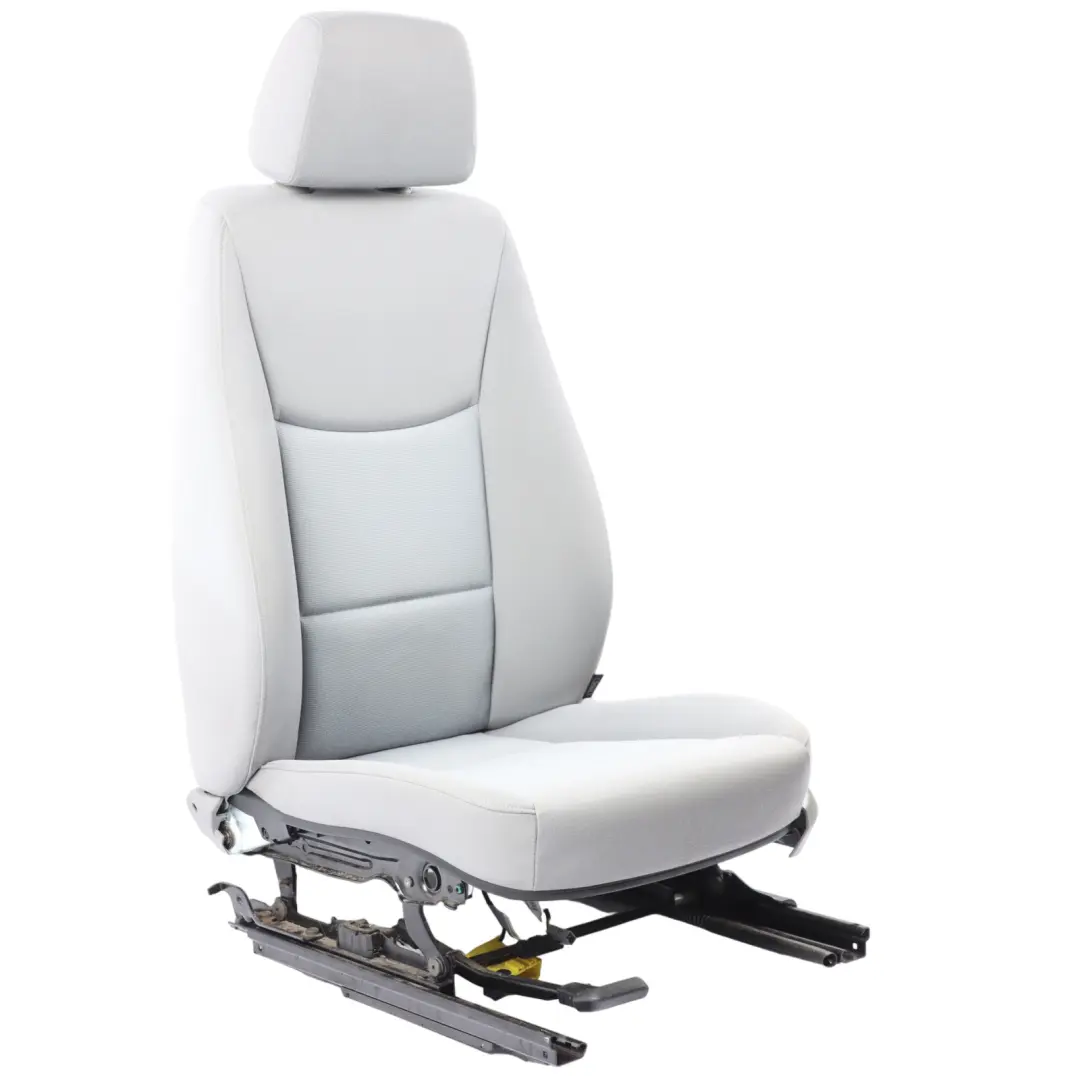 Fotel Siedzenie Lewy Przód Przedni Materiał Szary do BMW E90 E91 o numerze 7147679 BMW E90 E91 Fotel Siedzenie Lewy Przód Przedni Materiał Szary - SKU 7147679 - Numer Części 7147679