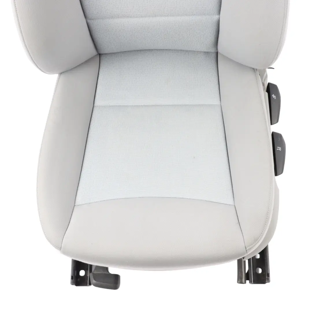 BMW E90 E91 Tela Interior Delantero Izquierdo Asiento Lado Gris Fluid - SKU 7147679 - Número de pieza 7147679