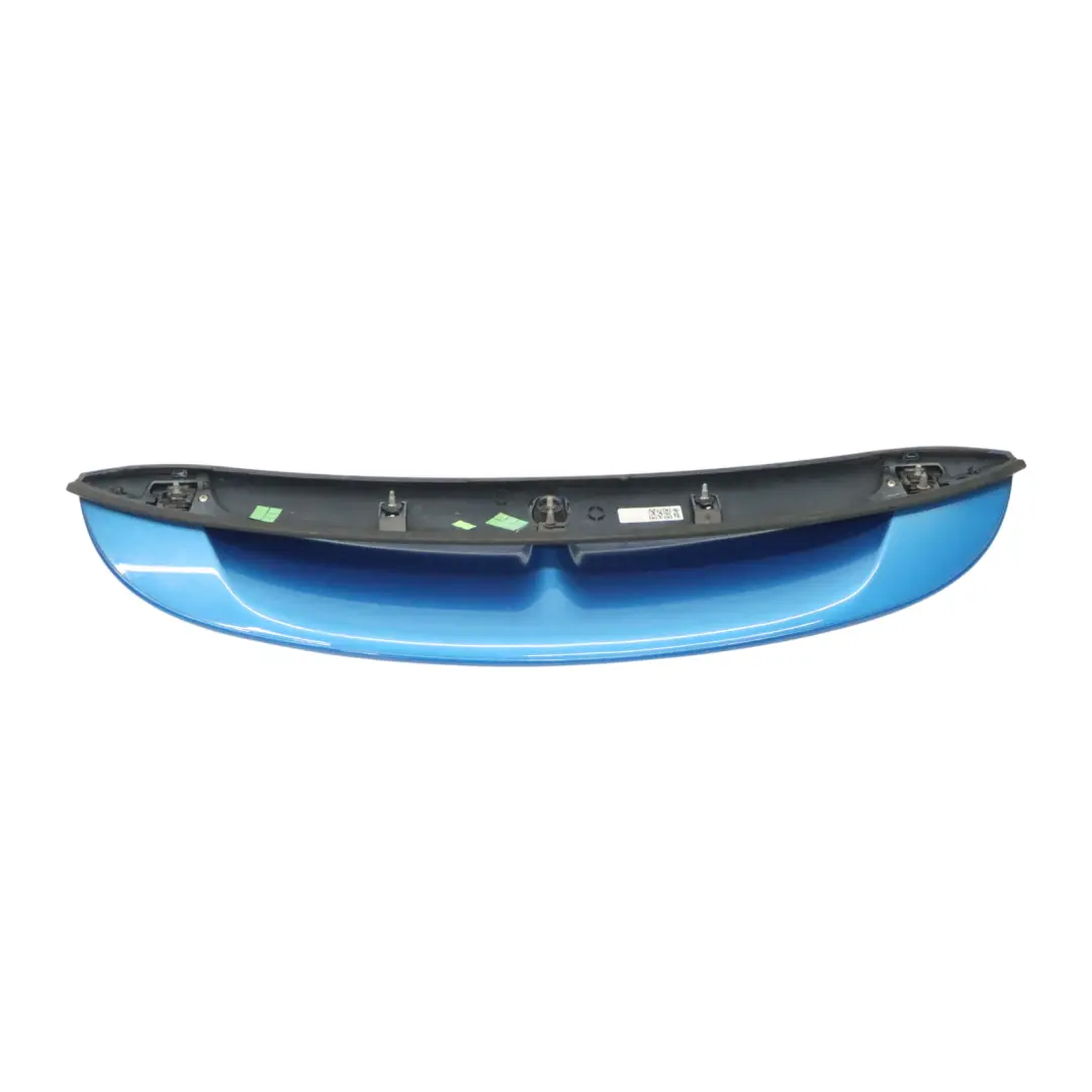 Spoiler Cooper S Covering Panel Laser Blue Metallic - A59 7148914 to Mini R56 Rear with Part number 0430316 Mini R56 Rear Spoiler Cooper S Covering Panel Laser Blue Metallic - A59 7148914 - SKU 7148914-LAB1 - Part number 0430316