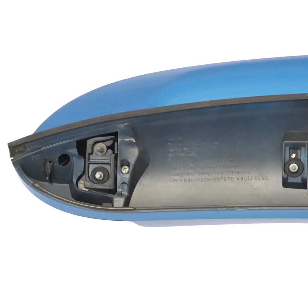 Mini R56 Rear Spoiler Cooper S Covering Panel Laser Blue Metallic - A59 7148914 - SKU 7148914-LAB1 - Part number 0430316