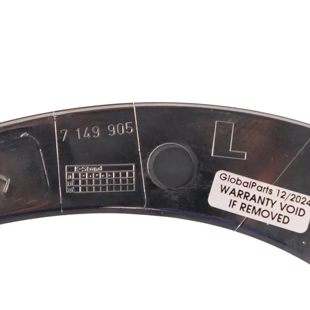 Zierring Scheinwerfer Abdeckung Links Chrom Mini One Cooper R56 R55 LCI - SKU 7149905-1 - Teilenummer 7149905