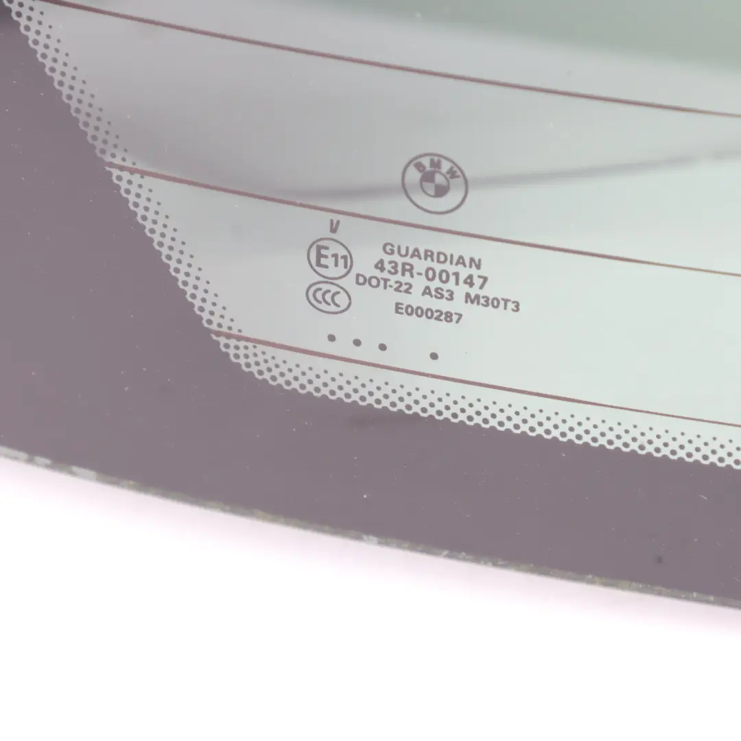 BMW X5 E70 Rear Window Tailgate Boot Trunk Lid Glass Glazing Tinted AS3 - SKU 7152767-1 - Part number 7152767