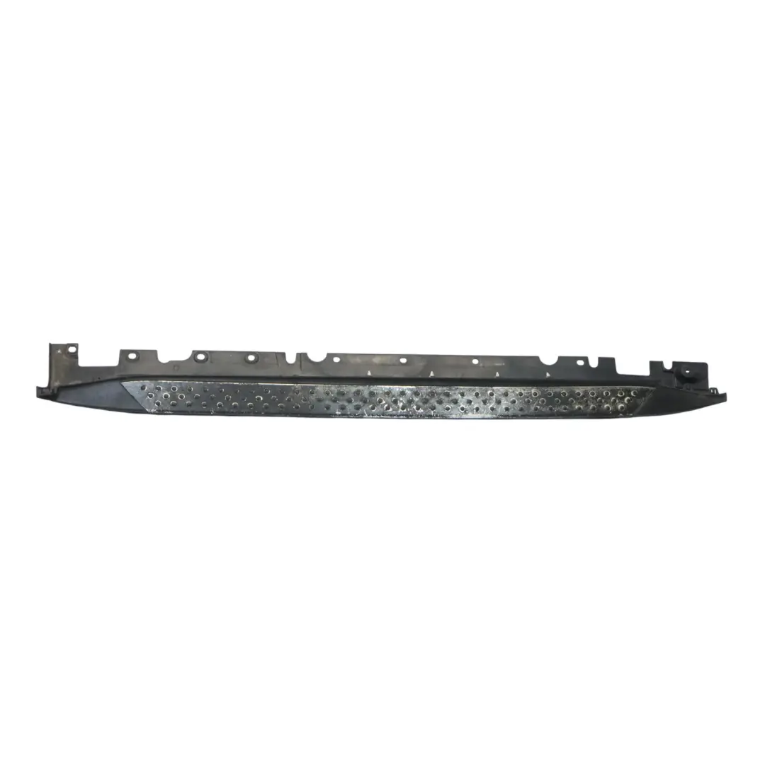 BMW X5 E70 Side Skirt Right O/S Sill Strip Cover Panel Aluminium Footplate Black - SKU 7163556-1 - Part number 7163556