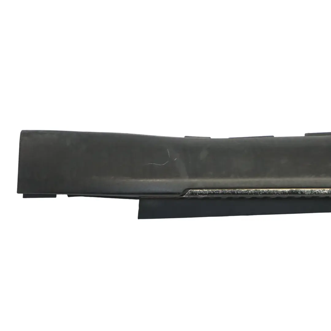 BMW X5 E70 Side Skirt Right O/S Sill Strip Cover Panel Aluminium Footplate Black - SKU 7163556-1 - Part number 7163556