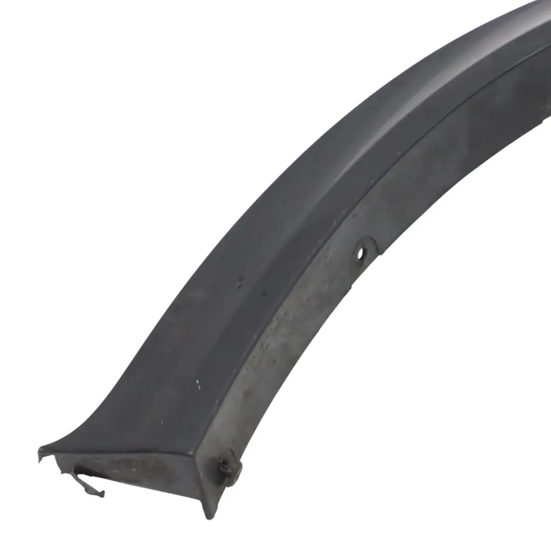 BMW X5 E70 Cover Wheel Arch Front Right O/S Trim Moulding Black Sapphire - 475 - SKU 7163558-BS - Part number 7163558