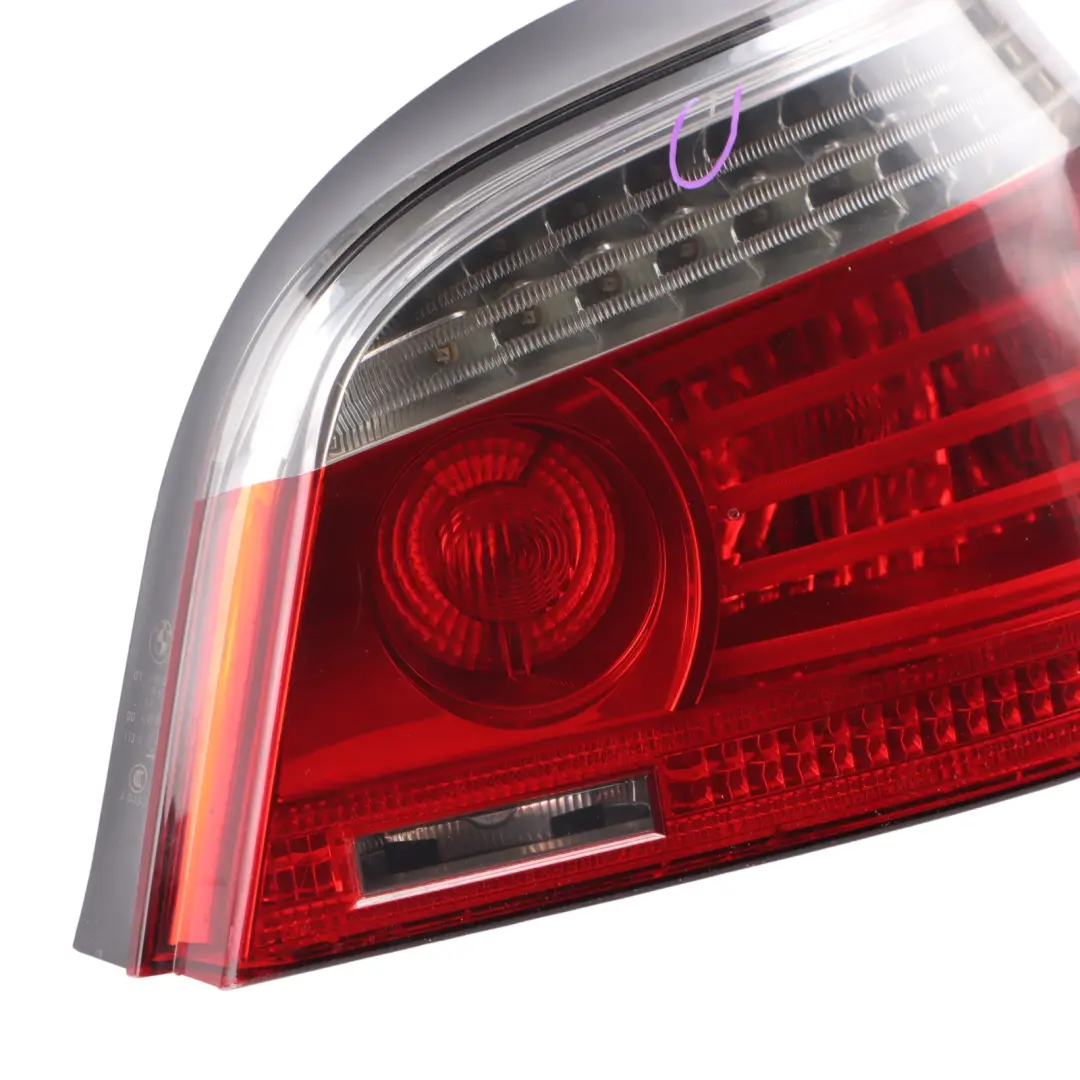 Lamp BMW E60 Tail Light Taillight Right O/S Back Side to Rear with Part number 7165738 Rear Lamp BMW E60 Tail Light Taillight Right O/S Back Side - SKU 7165738-3 - Part number 7165738