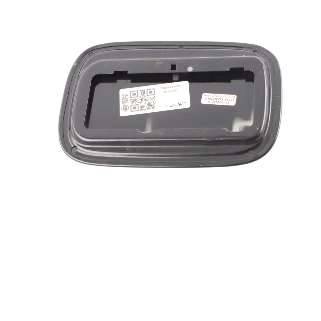 BMW E82 E88 Fuel Fill In Filler Flap Cover Cap Black Sapphire Metallic - 475 - SKU 7166825-BS1 - Part number 7166825