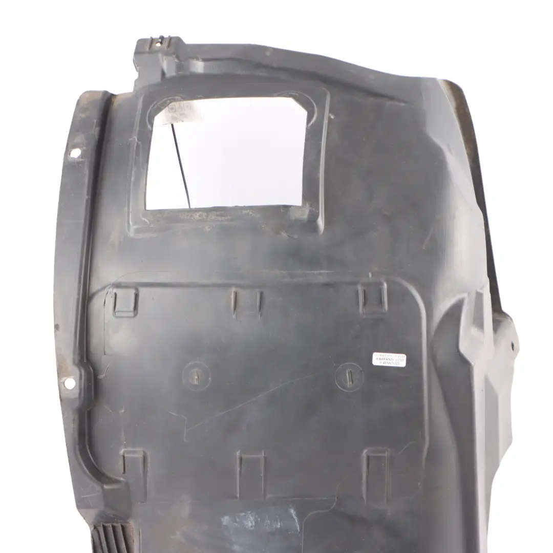 Front Wheel Arch Bottom Housing Trim Splash Guard Right O/S to BMW E82 with Part number 7180150 BMW E82 Front Wheel Arch Bottom Housing Trim Splash Guard Right O/S - SKU 7180150-2 - Part number 7180150