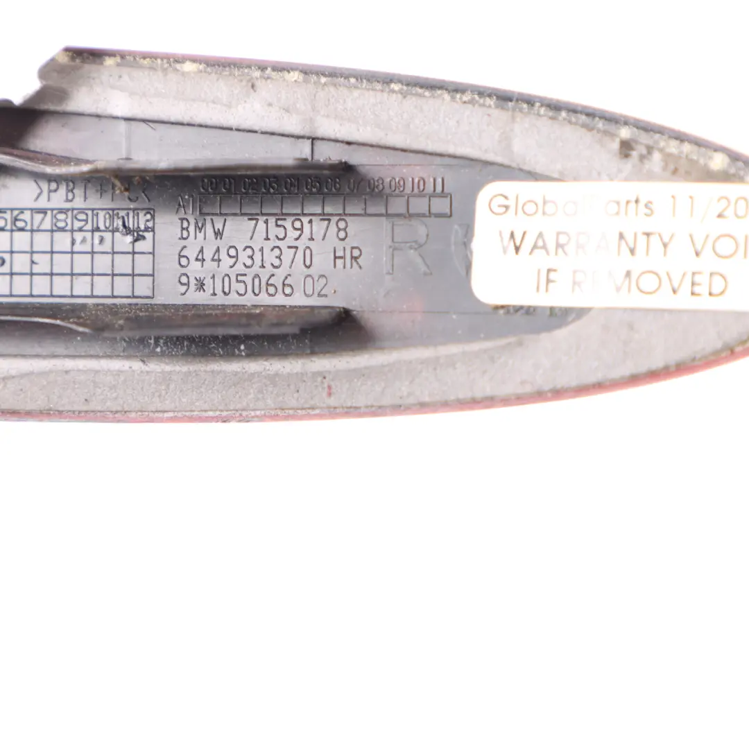 Top Convertible Roof Hinge Cover Right O/S Melbourne Red - A75 BMW E93 - SKU 7184048-MRT1 - Part number 7184048
