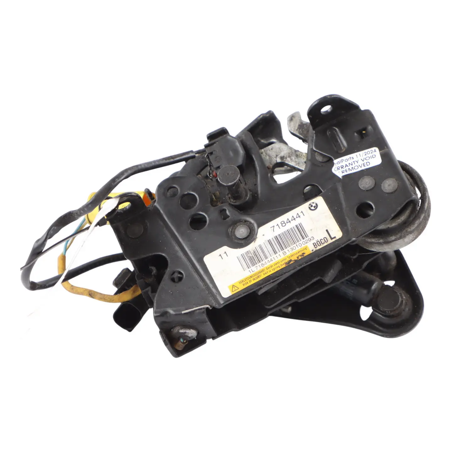 Capot BMW F01 F02 F10 F11 Système De Verrouillage Avant Gauche 7184441