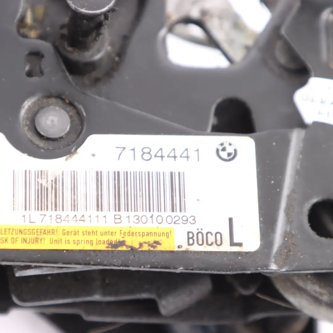 BMW F01 F02 F10 F11 Bonnet Hood Closing Front System Lock Left N/S - SKU 7184441 - Part number 7184441