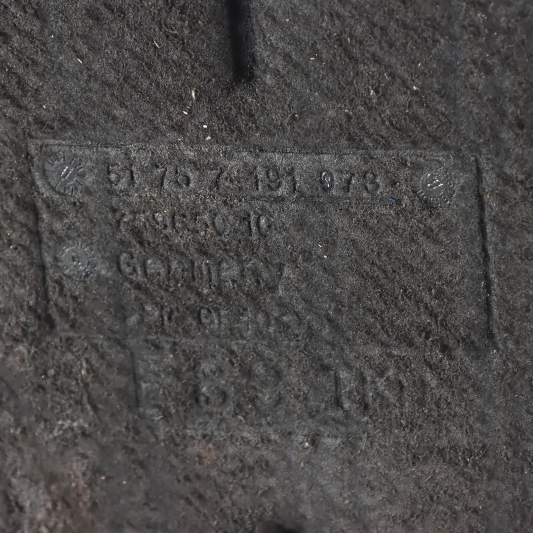 Right O/S Engine Compartment Protection Shield Screen to BMW Z4 E89 with Part number 7191073 BMW Z4 E89 Right O/S Engine Compartment Protection Shield Screen - SKU 7191073 - Part number 7191073