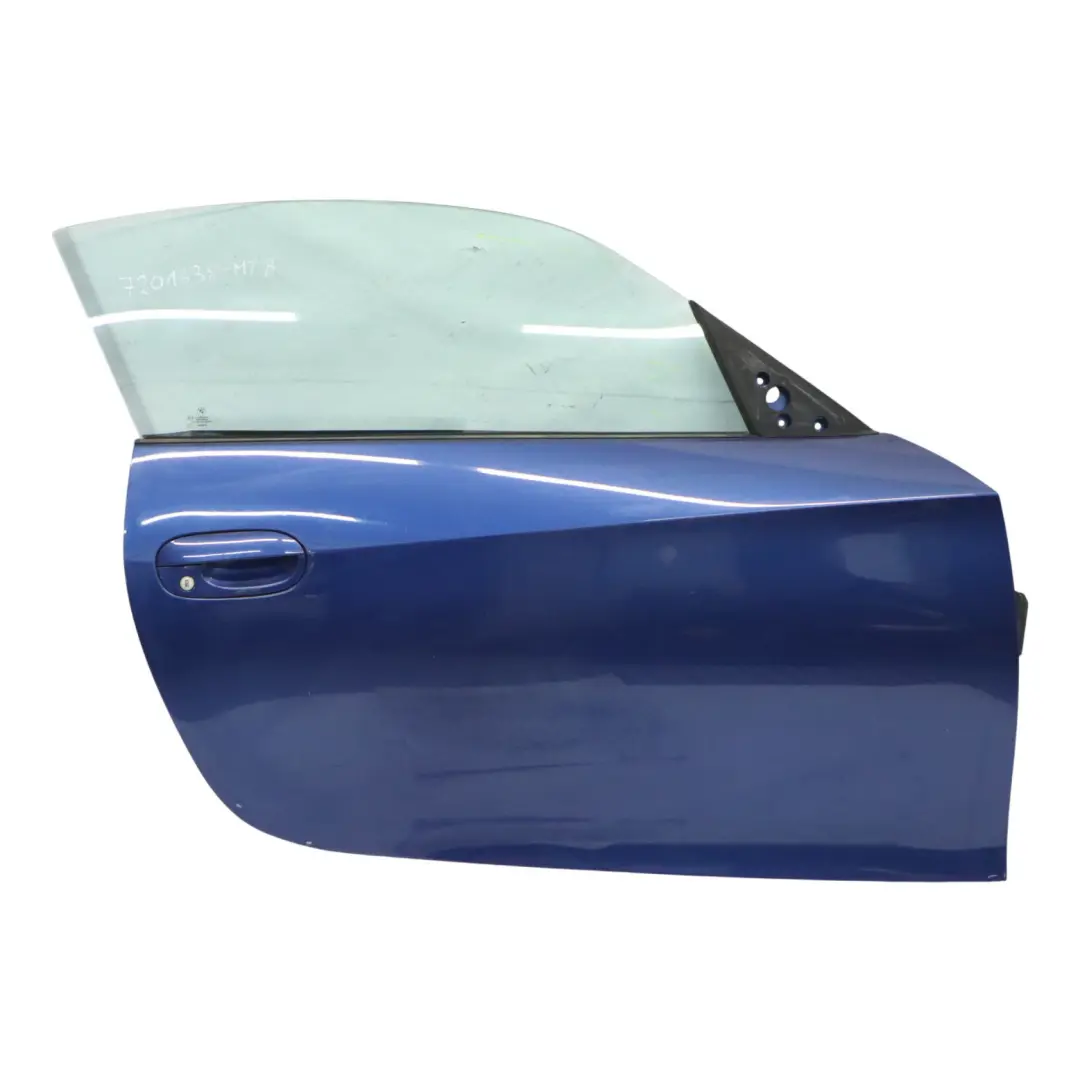 Puerta Delantera Derecha Montegoblau Montegoblau Metallic - A51 para BMW Z4 E85 con número de pieza 7201638 BMW Z4 E85 Puerta Delantera Derecha Montegoblau Montegoblau Metallic - A51 - SKU 7201638-MTB - Número de pieza 7201638