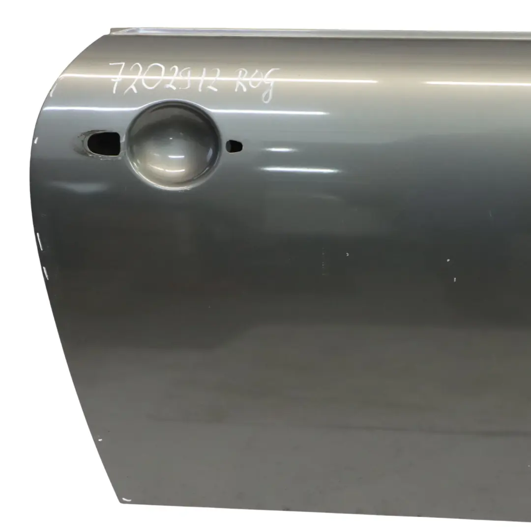 Front Right Door O/S Royal Grey Metallic - A48 to Mini Cooper R50 R52 R53 with Part number 7202912 Mini Cooper R50 R52 R53 Front Right Door O/S Royal Grey Metallic - A48 - SKU 7202912-ROG - Part number 7202912