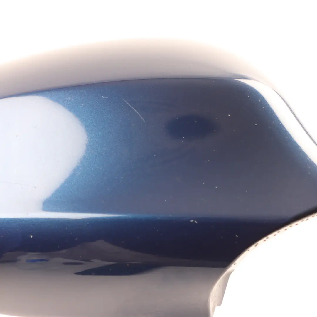 Wing Mirror Cover BMW E90 E91 LCI Right O/S Mirror Cap Le Mans Blue 381 to with Part number 7205292 Wing Mirror Cover BMW E90 E91 LCI Right O/S Mirror Cap Le Mans Blue 381 - SKU 7205292-LMB - Part number 7205292