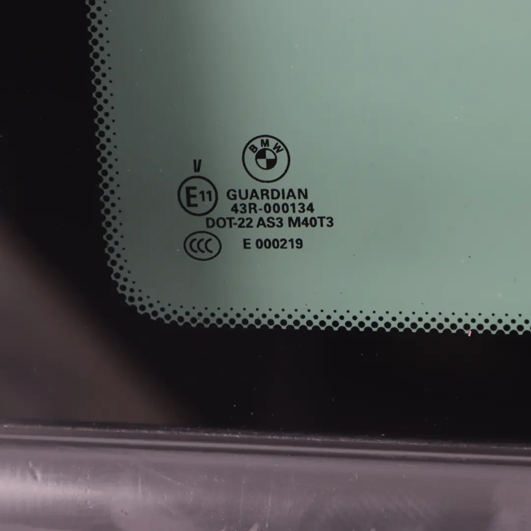 BMW X3 F25 Szyba Boczna Tylna Lewa Karoseryjna Przyciemniana AS3 - SKU 7205629 - Numer Części 7205629