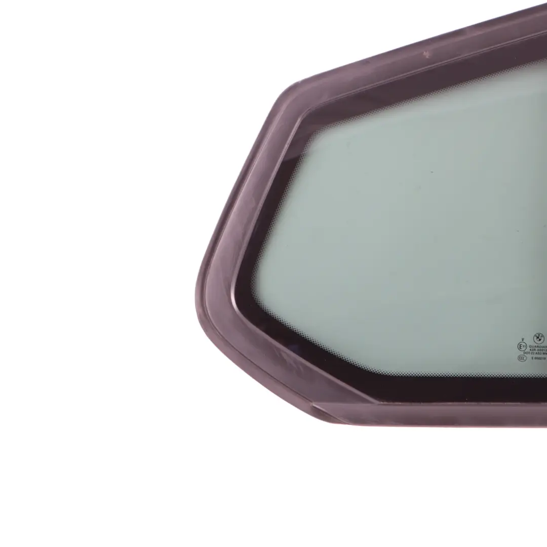 Ventana Trasera De Cristal Lateral Fijo Tintado AS3 Derecho para BMW X3 F25 con número de pieza 7205630 BMW X3 F25 Ventana Trasera De Cristal Lateral Fijo Tintado AS3 Derecho - SKU 7205630 - Número de pieza 7205630