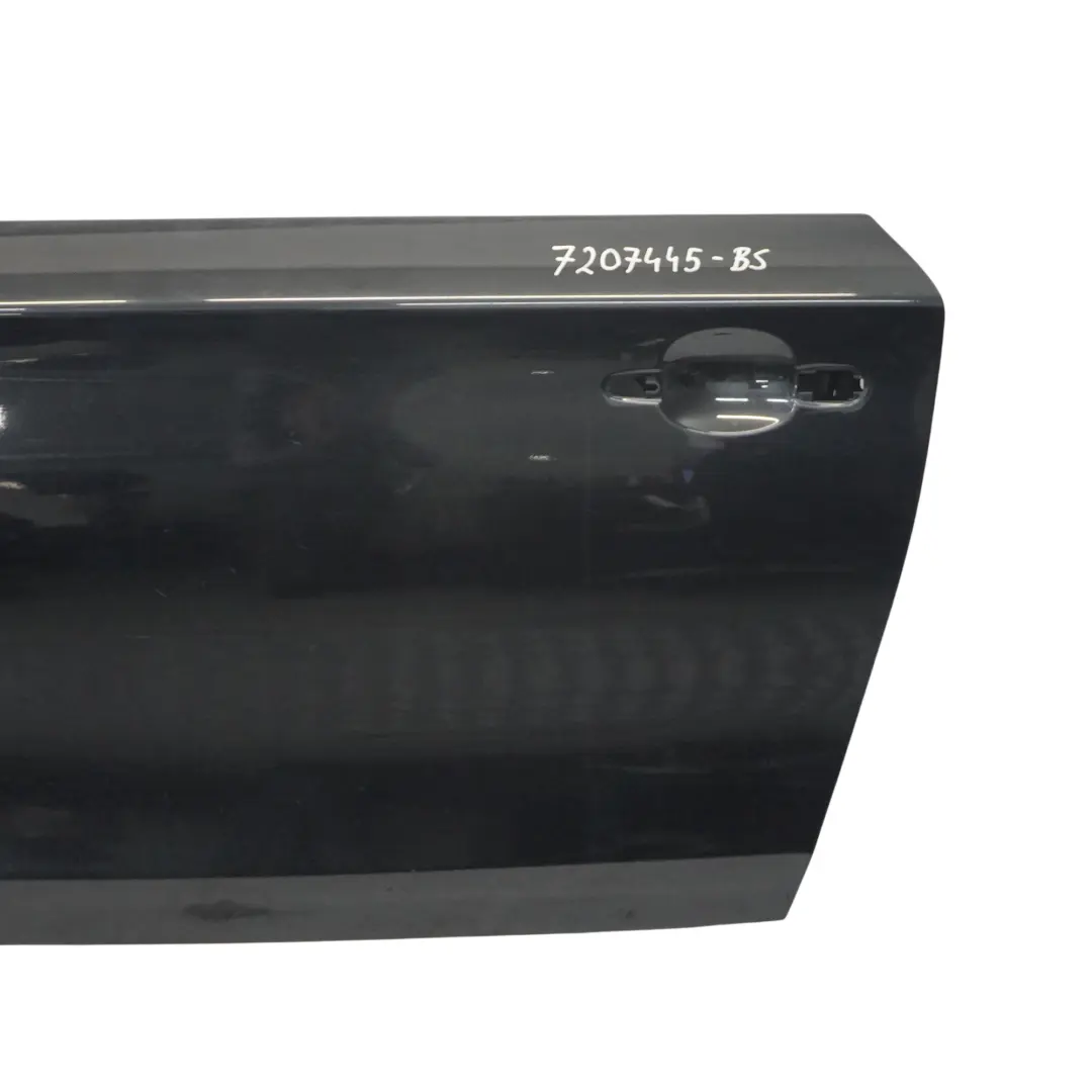 Door Front Left N/S Black Sapphire Metallic - 475 to BMW E81 E82 E88 with Part number 7207445 BMW E81 E82 E88 Door Front Left N/S Black Sapphire Metallic - 475 - SKU 7207445-BS - Part number 7207445
