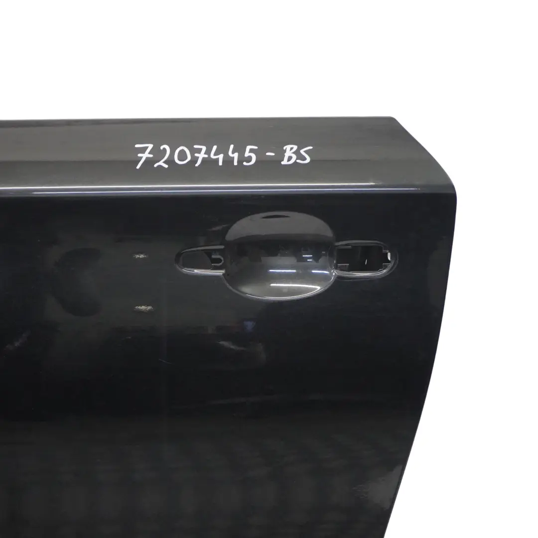 BMW E81 E82 E88 Door Front Left N/S Black Sapphire Metallic - 475 - SKU 7207445-BS - Part number 7207445