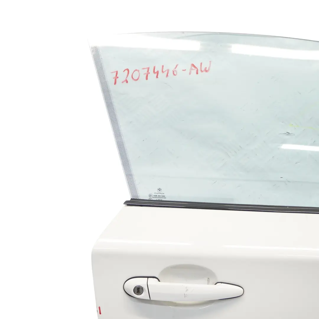 BMW E81 E82 E88 Door Front Right O/S Alpinweiss Alpine White - 300 - SKU 7207446-AW - Part number 7207446