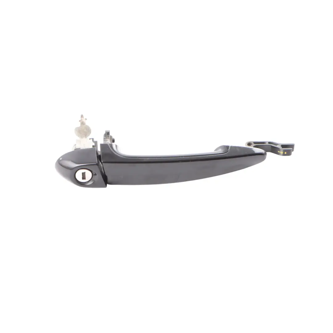 BMW E81 Door Grab Handle Bracket Right O/S Black Sapphire Metallic - 475 - SKU 7207552-BS - Part number 7207552