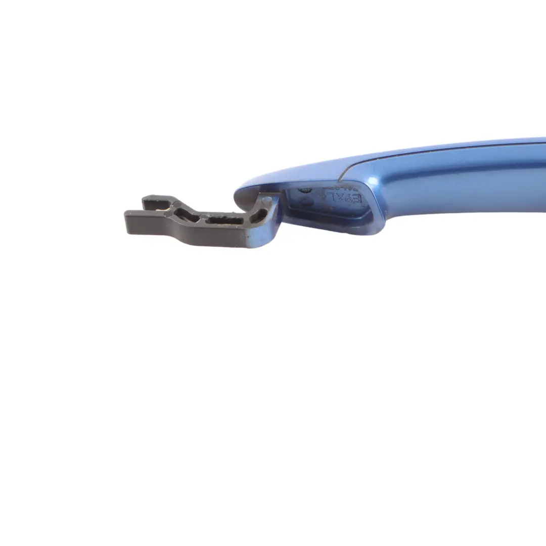Grab Handle Left N/S Estoril Blue Metallic B45 to BMW F20 LCI Rear with Part number 7207561 BMW F20 LCI Rear Grab Handle Left N/S Estoril Blue Metallic B45 - SKU 7207561-EB1 - Part number 7207561