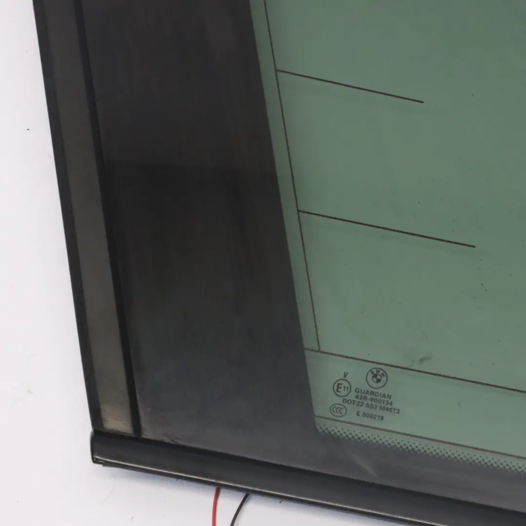 BMW X5 E70 Seitenfenster Schwarz Glasdichtung Hinten Links AS3 7207883 - SKU 7207885-5 - Teilenummer 7207885