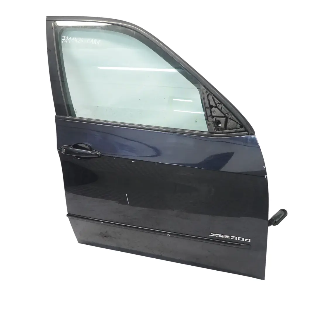 BMW X5 E70 Puerta Delantera Derecha Carbonschwarz Carbon Black Metallic - 416 - SKU 7211424-CAR1 - Número de pieza 7211424