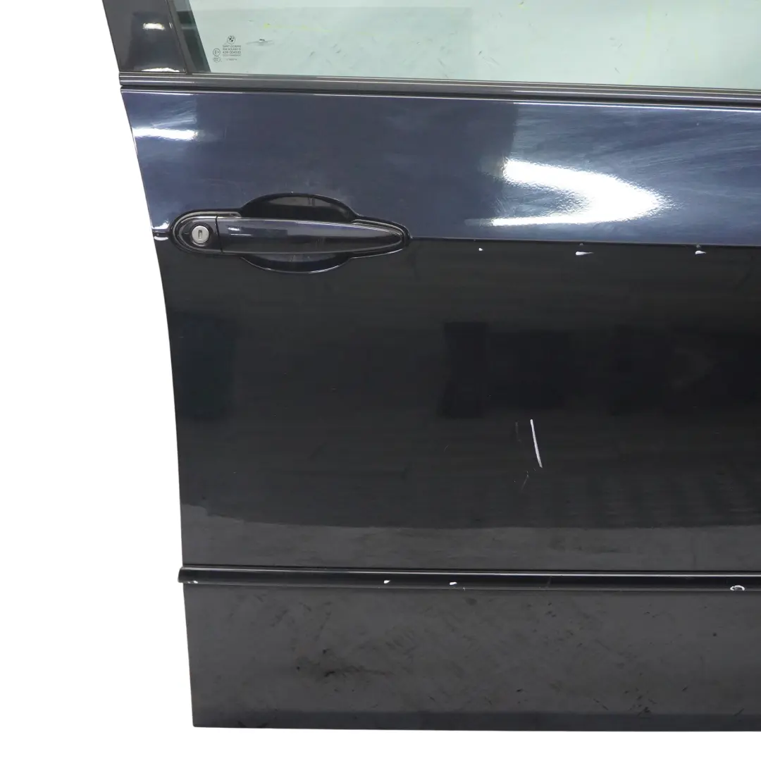 BMW X5 E70 Door Front Right O/S Carbonschwarz Carbon Black Metallic - 416 - SKU 7211424-CAR1 - Part number 7211424