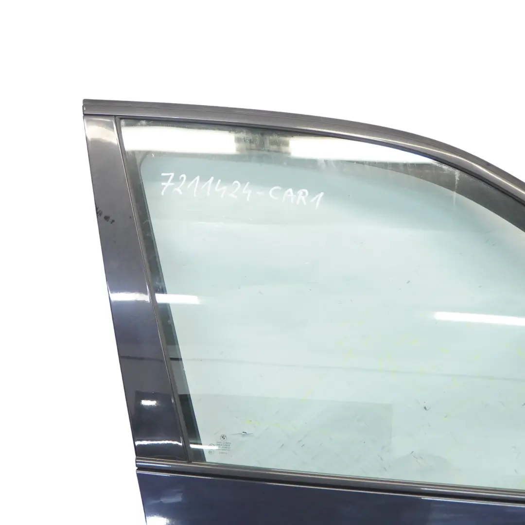 BMW X5 E70 Door Front Right O/S Carbonschwarz Carbon Black Metallic - 416 - SKU 7211424-CAR1 - Part number 7211424