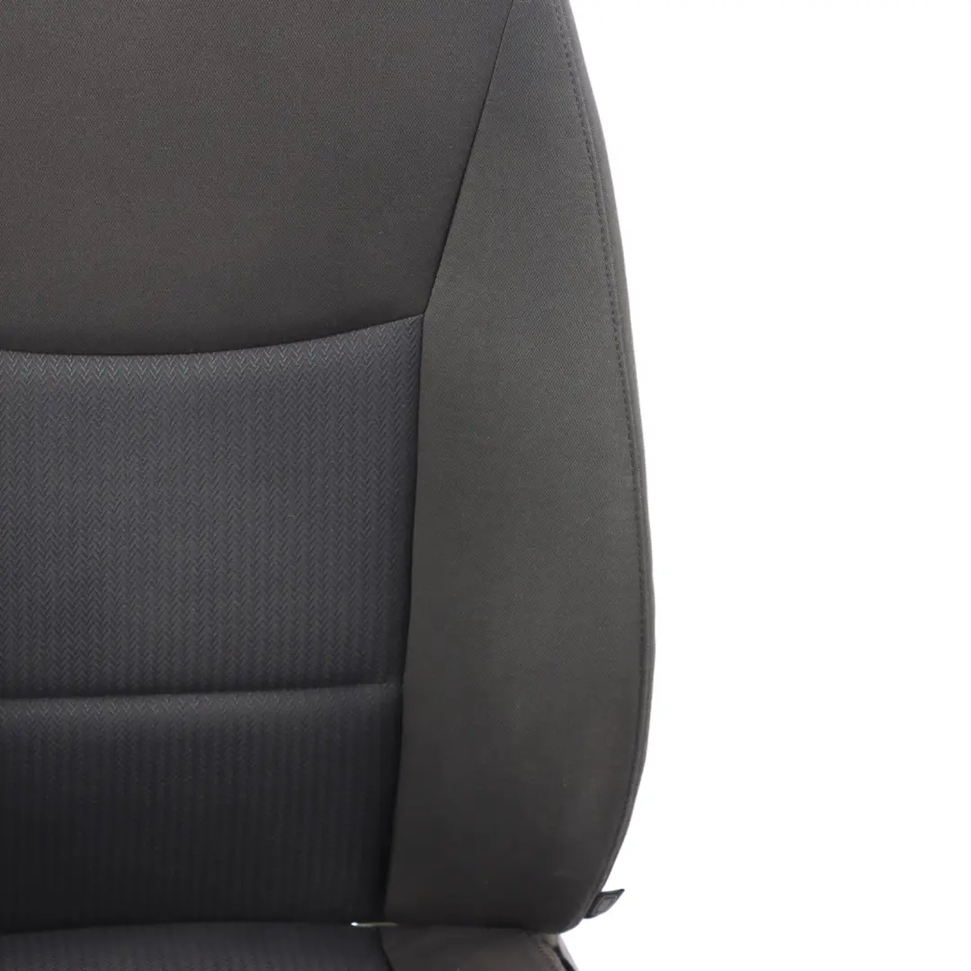 BMW E90 E91 LCI Fotel Lewy Materiał Vertex Czarny - SKU 7212155 - Numer Części 7212155