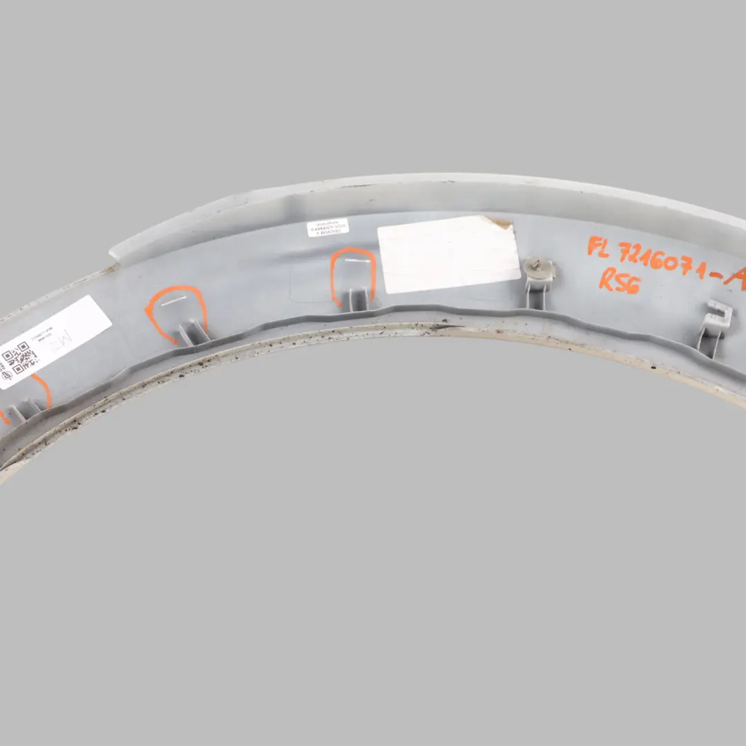 Arch Front Left N/S Pepper White 7208425 to Mini Cooper R56 R57 LCI Cover Wheel with Part number 7216070 Mini Cooper R56 R57 LCI Cover Wheel Arch Front Left N/S Pepper White 7208425 - SKU 7216071-PW - Part number 7216070